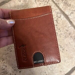 Picchio Wallet delta Brown NWT